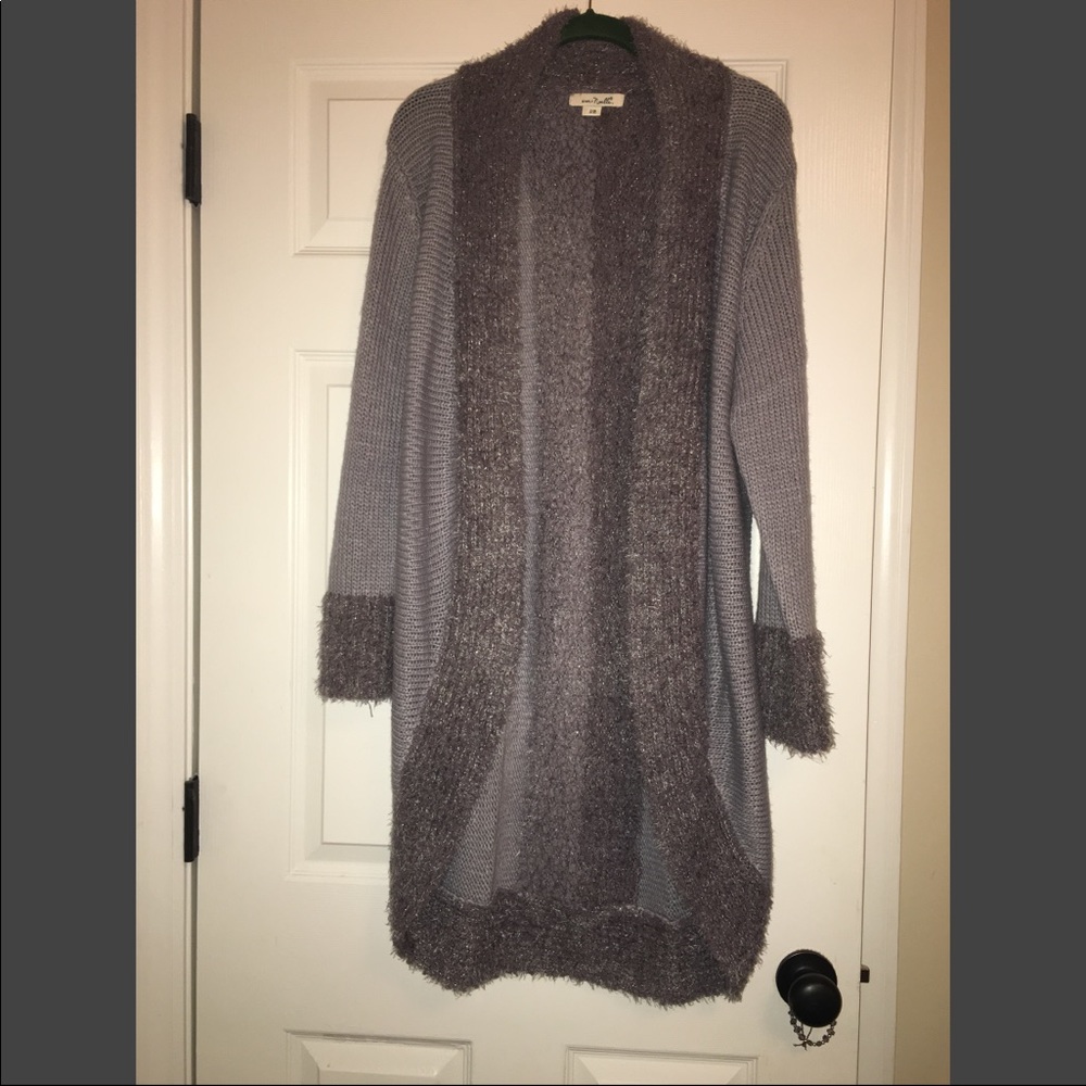 ☁️☁️Comfy, Sparkly Open Front Cardigan ☁️☁️